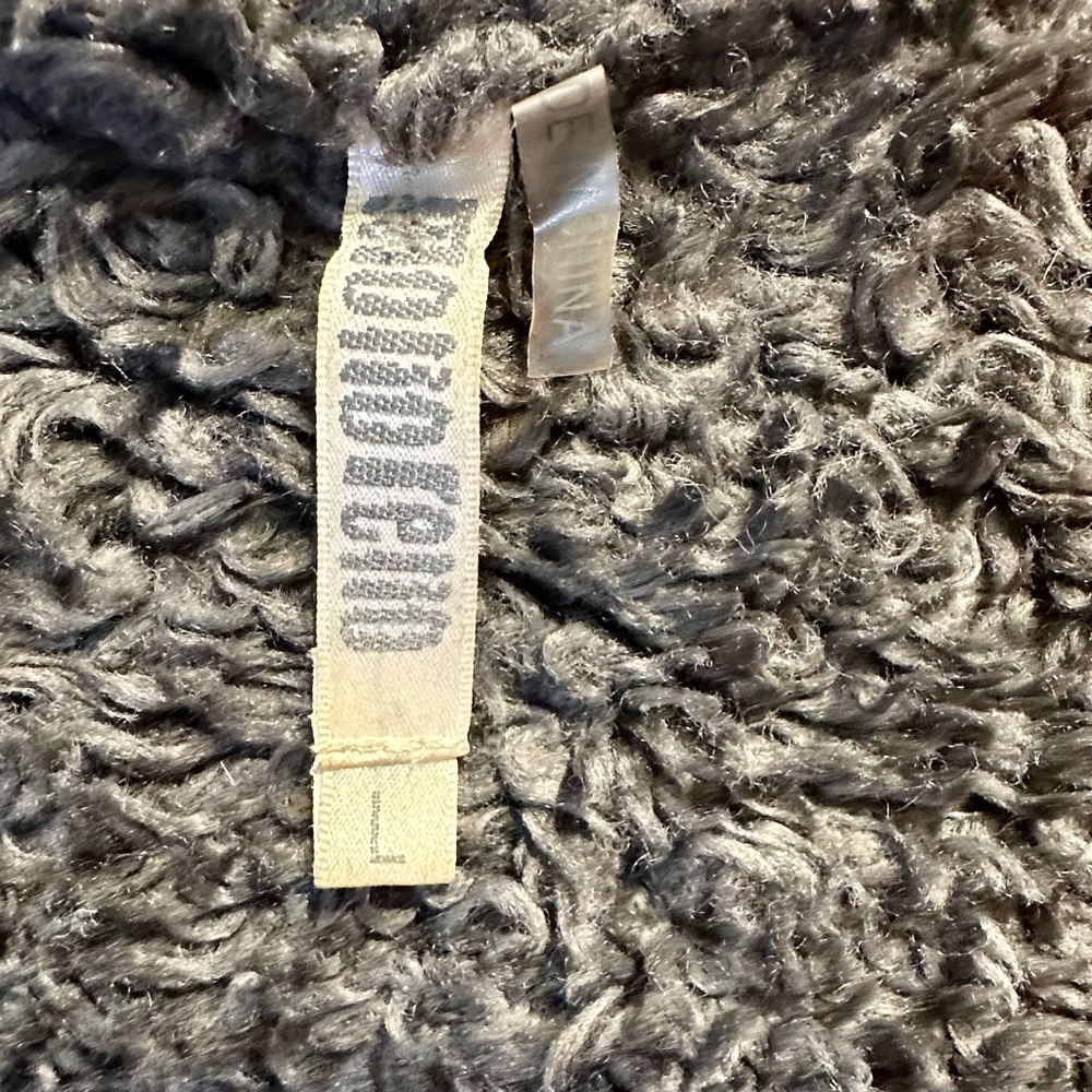 Monoreno Charcoal Gray Button Front Faux Suede Si… - image 5